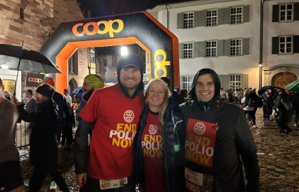 RCBI runs for Polio and fundraises more than CHF2000